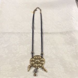 Vintage 80’s Mixed Metals Necklace